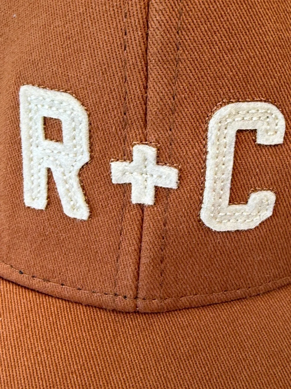 Rylee + Cru 2-6Y Toddler Tan Brown‎ Camel Colored Baseball Hat w/ Logo Letters